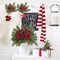 Picks Spray with Red Berry Stem Pine Cones for Crafts Christmas Floral Arrangement Christmas Tree Ornaments Winter Holiday Season Decor